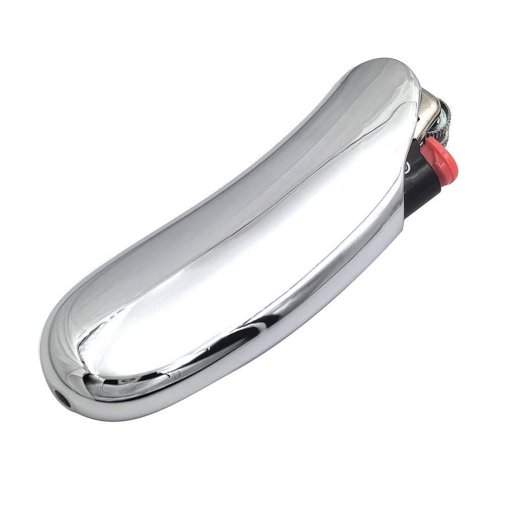 Sleek Silver Lighter Case NWOT